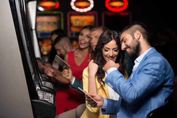 Live casino table with multiple camera angles and dealer interaction